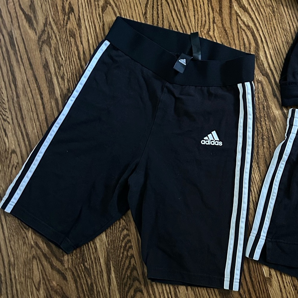 Adidas Black and White Athletic Set